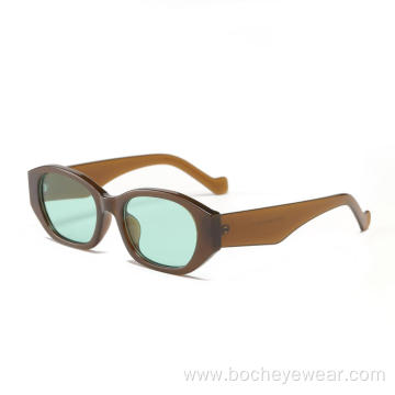 Newest 2022 Fashion Cute Retro Candy Color Rectangle Sunglasses Small Square Sunglasses Women